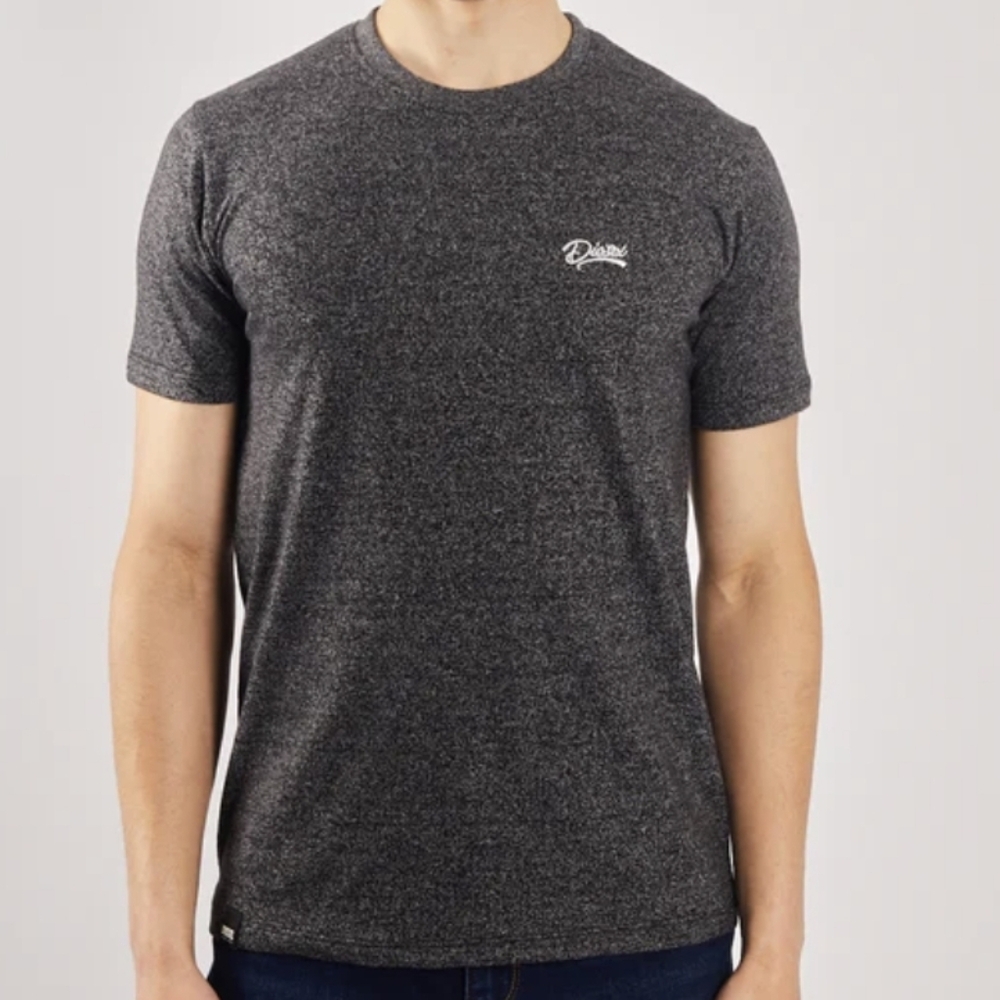 Diesel Black/ Heather Grey Basic Tee - image 1